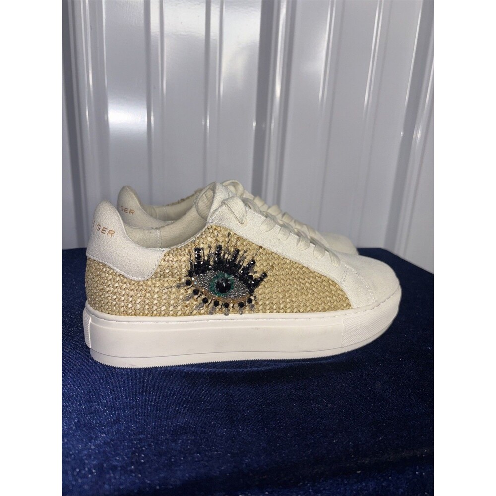 KURT GEIGER LONDON LANEY EVIL EYE SNEAKER  Size  8.5